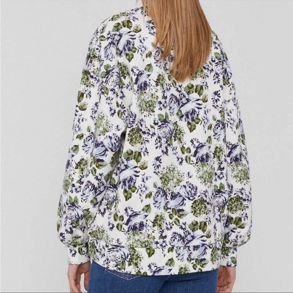 Levi flower sweatshirt. Like new, worn once. - Picture 4 of 4